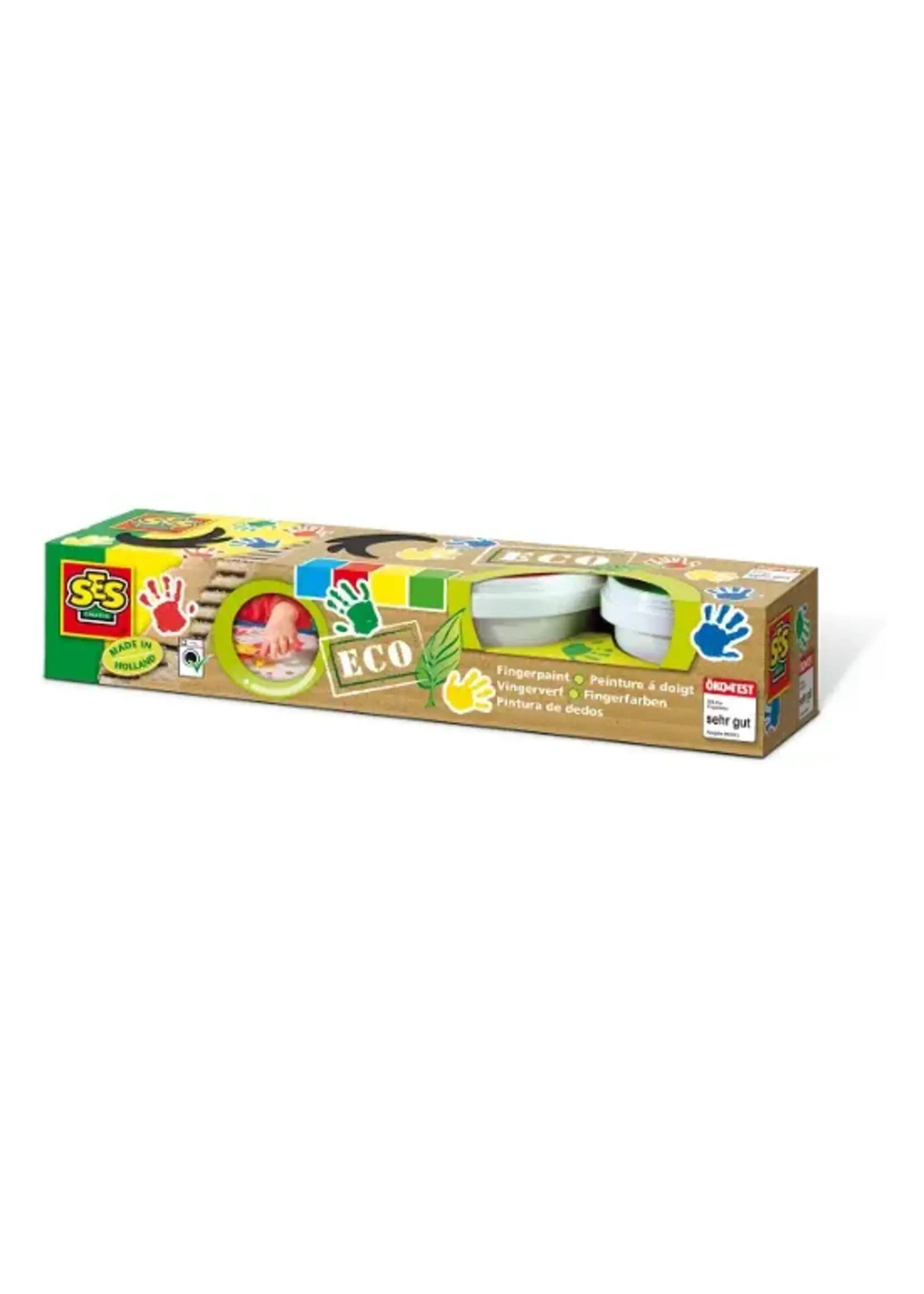SES SES ECO Vingerverf (4 potjes)