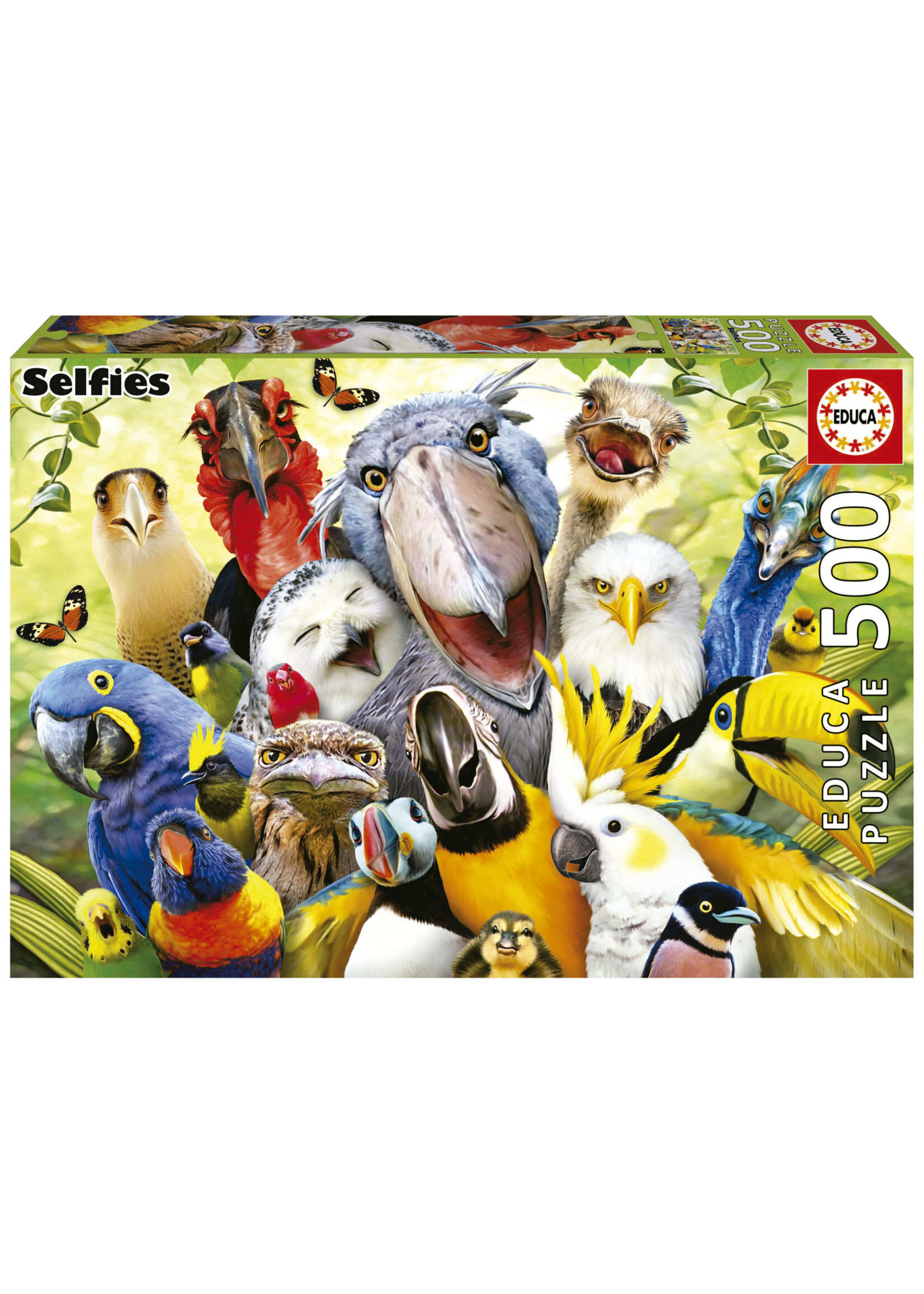 Educa Educa Puzzel Het Vogeltje Komt Tevoorschijn (500 stukjes)