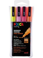 Posca Uni Posca Verfmarker 4 Set 3M Glitter Warm