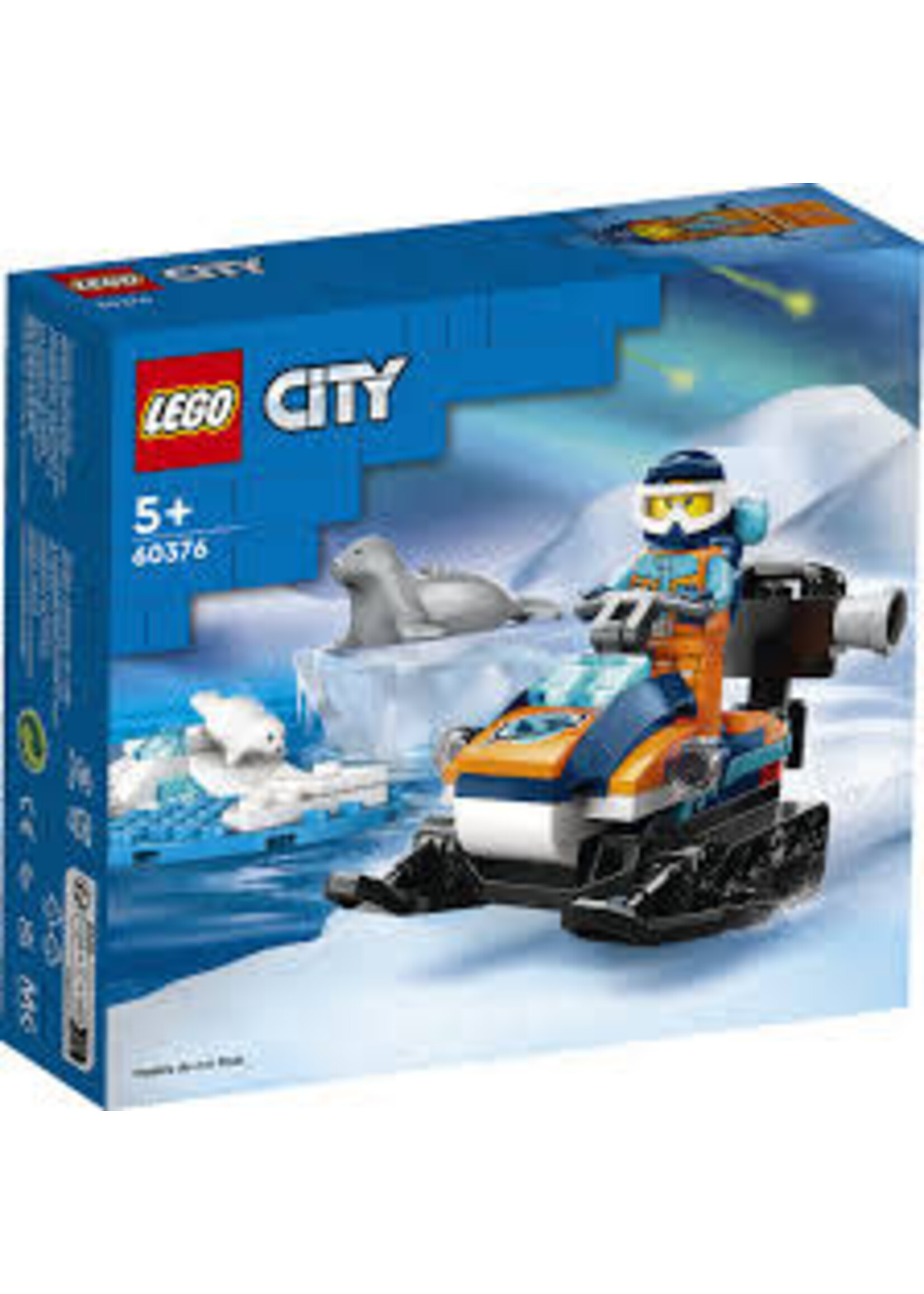Lego LEGO City 60376 Exploration Sneeuwscooter voor Poolonderzoek