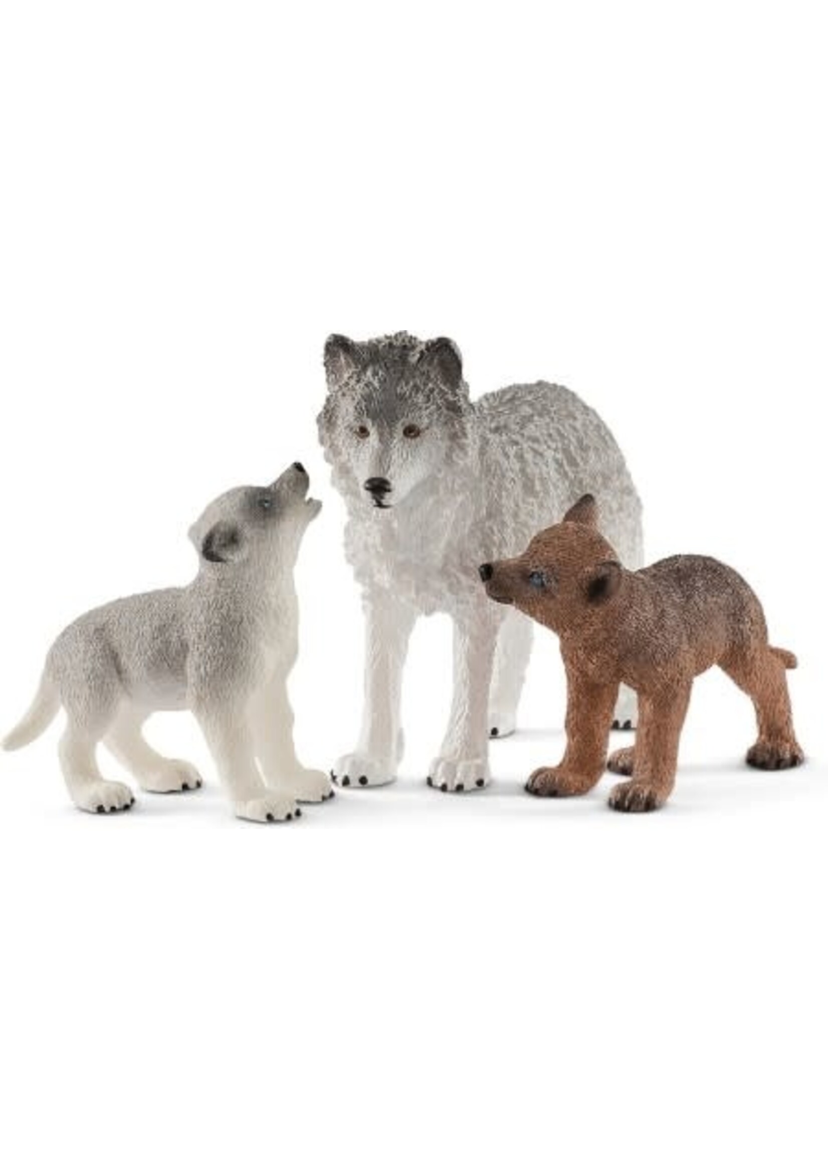 Schleich Schleich Wolvin met Pups (42472)