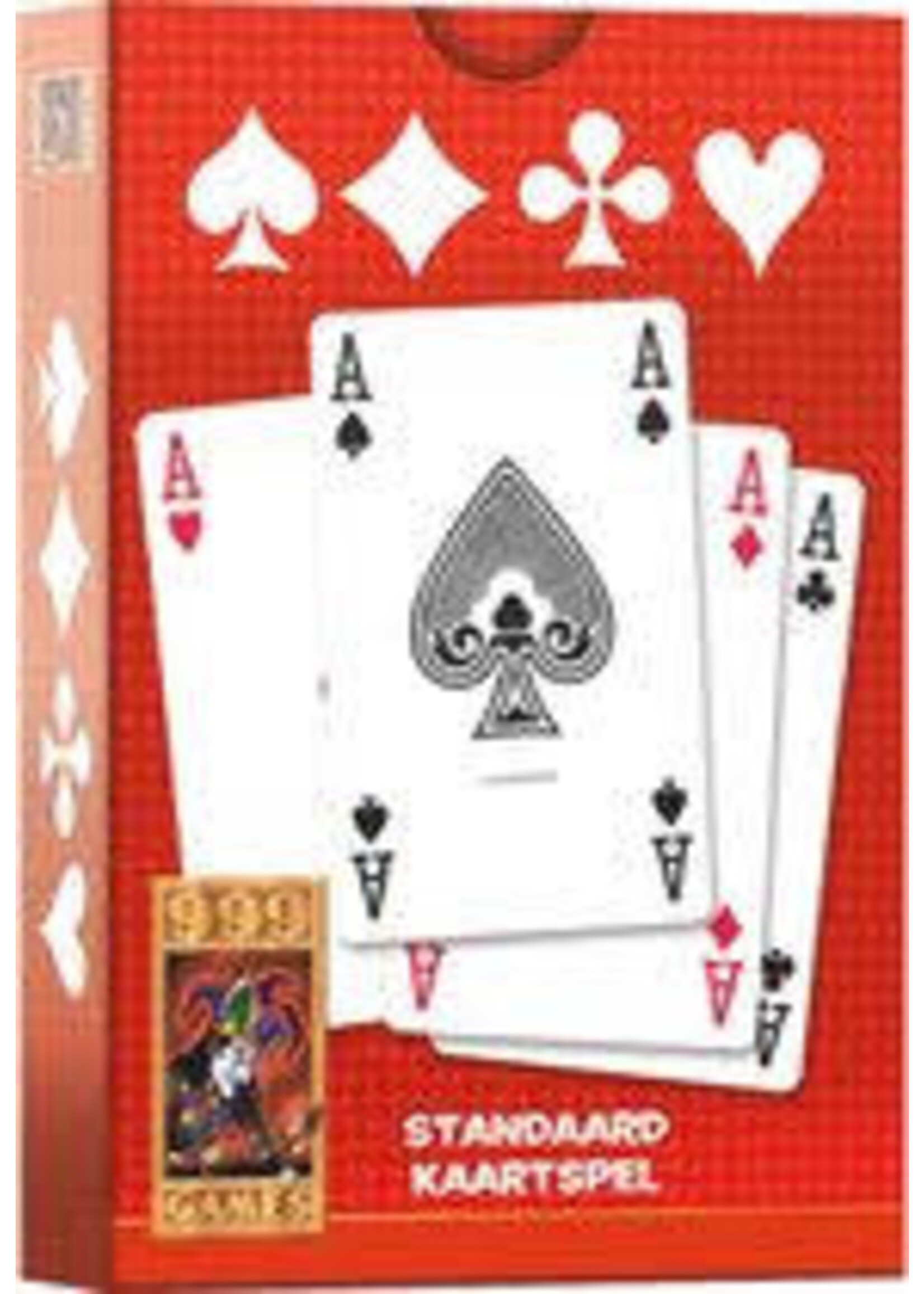 999 Games 999 Games Standaard Kaartspel Rood
