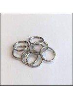 Hobby & crafting Fun Keyrings 15 mm (10) zkl