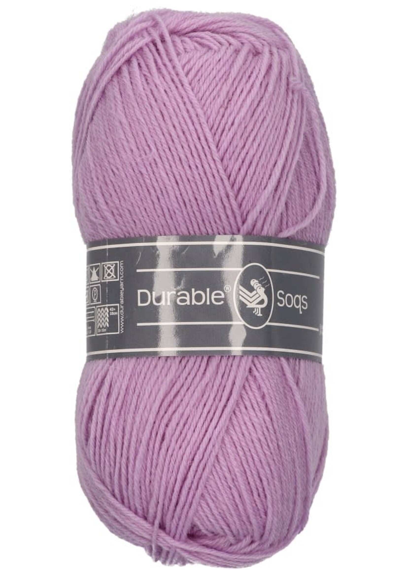 Durable Durable soqs 50 gram Pastel Lilac - Lila