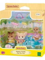 Sylvanian families Sylvanian Families Trio Peutervriendjes- Zwembad fun