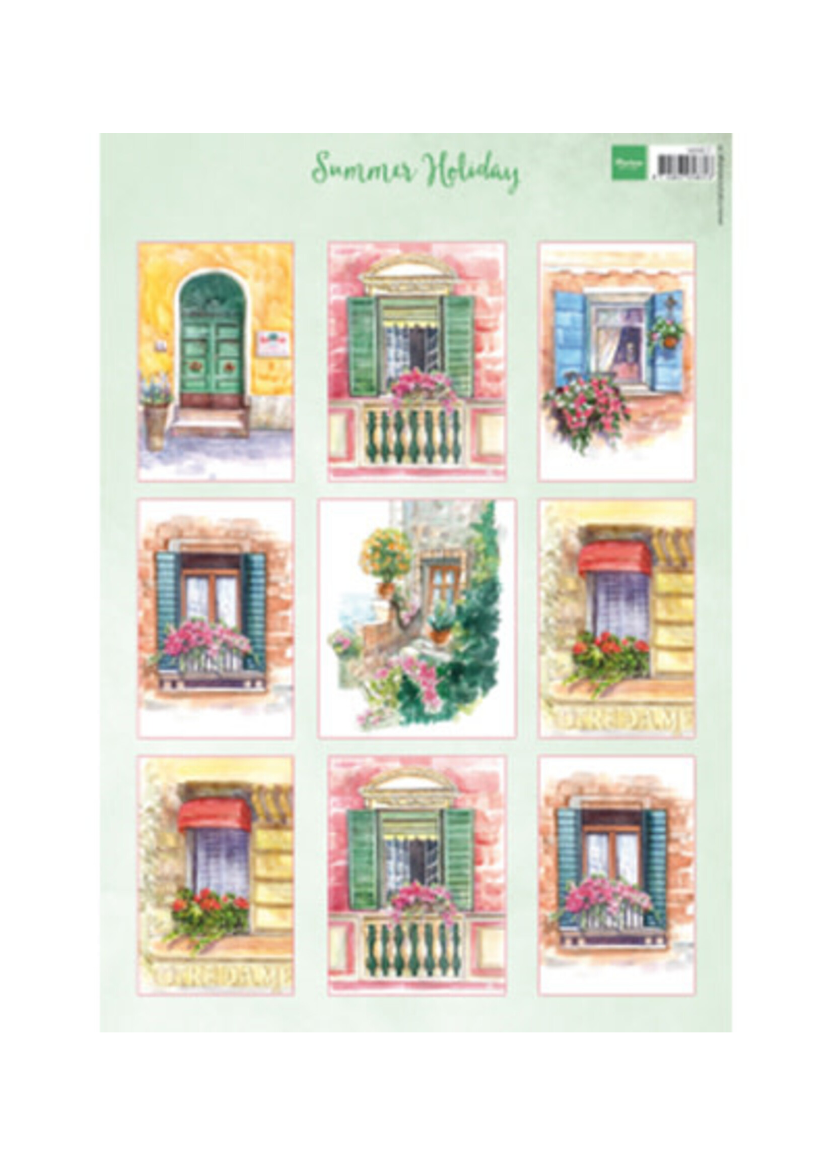 Marianne Design 3D Cutting Sheet - Marianne Design - Summer Holiday
