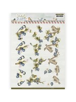 Precious Marieke 3D Cutting Sheet - Precious Marieke - Birds and Berries - Blackberries