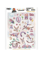 Yvonne Creations 3D Cutting Sheet - Yvonne Creations - Hello World - Mini