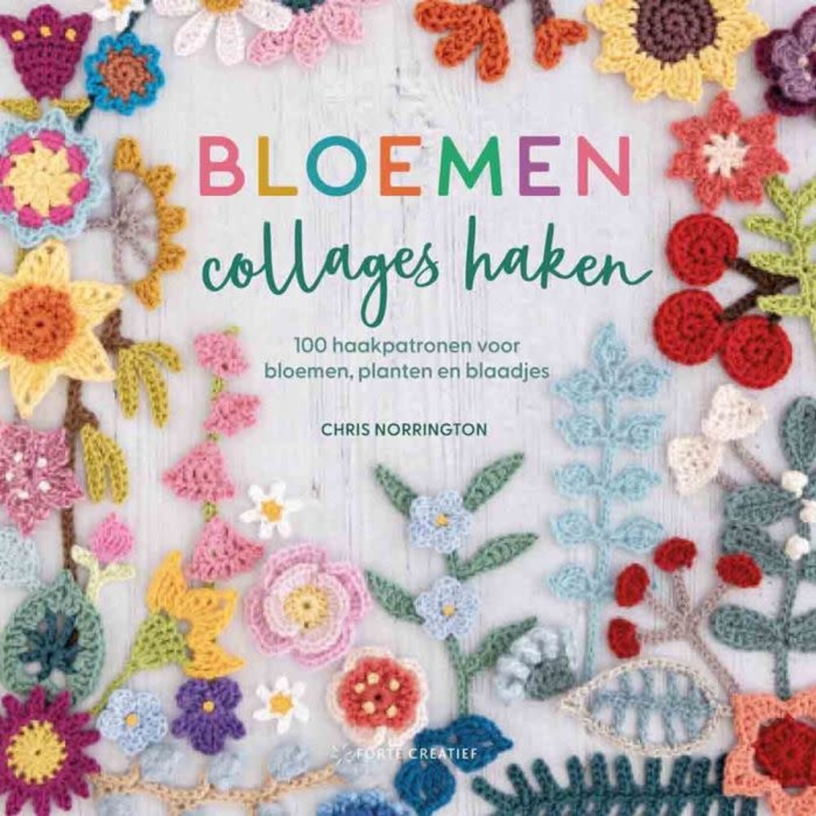 Boek Bloemencollages haken - Chris Norrington