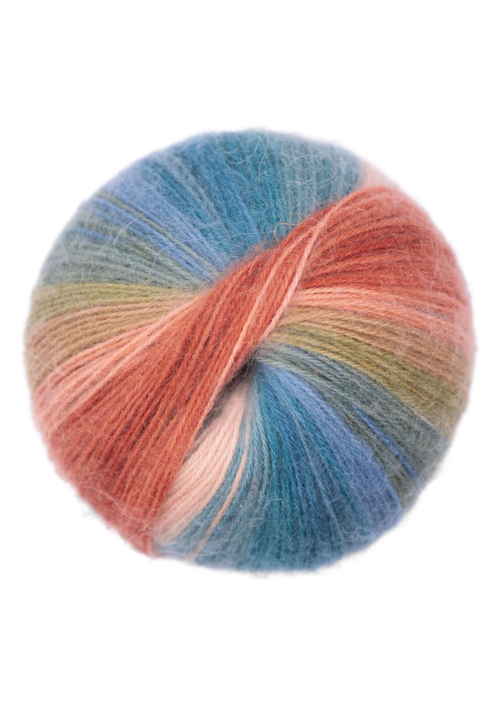 Grundl Grundl Mirabella (100 gram)  blauw, groen, zalm
