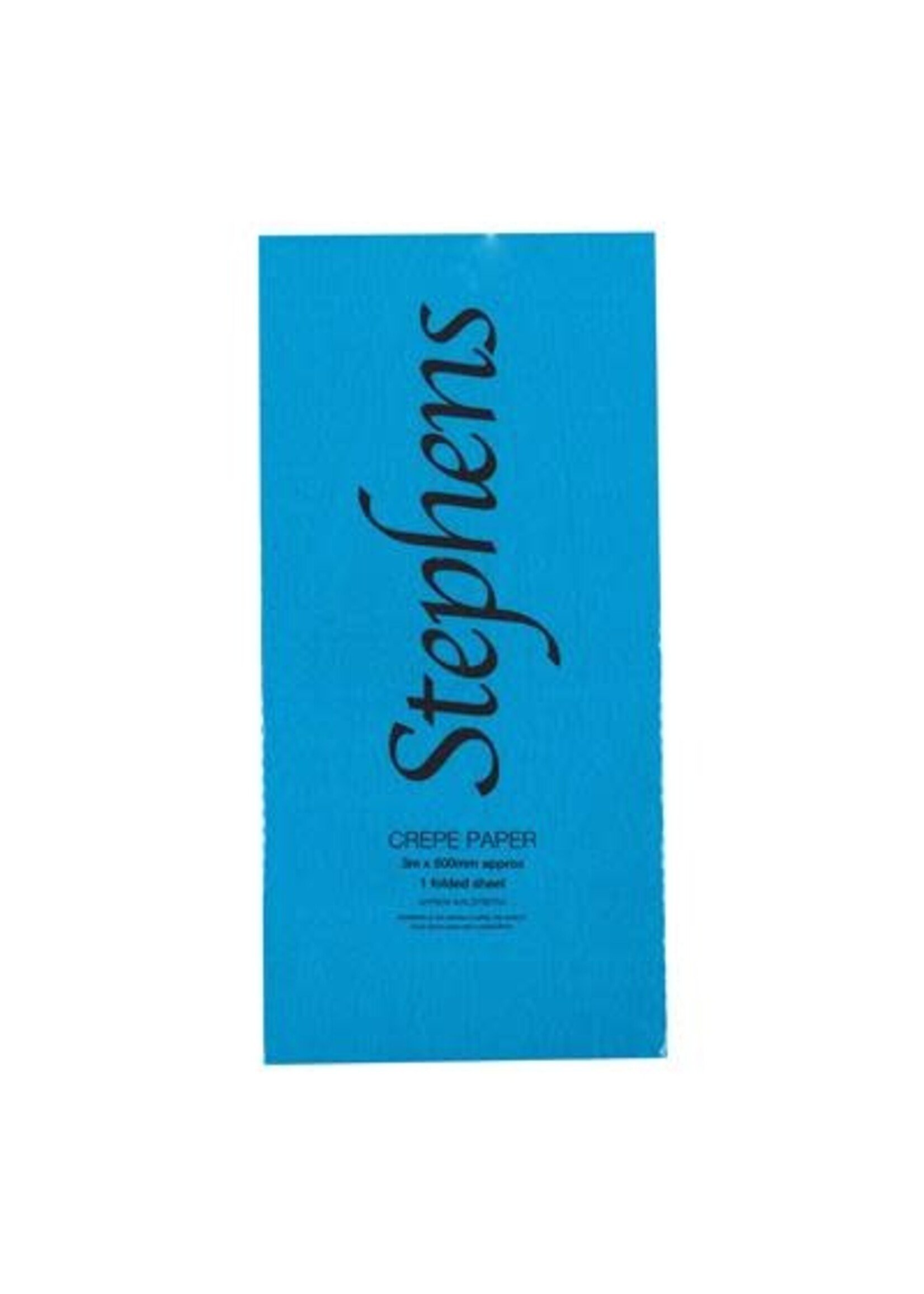 Westdesign Stephens Crepe Light Blue 40% Stretch 3m X 500mm 1 Sheet