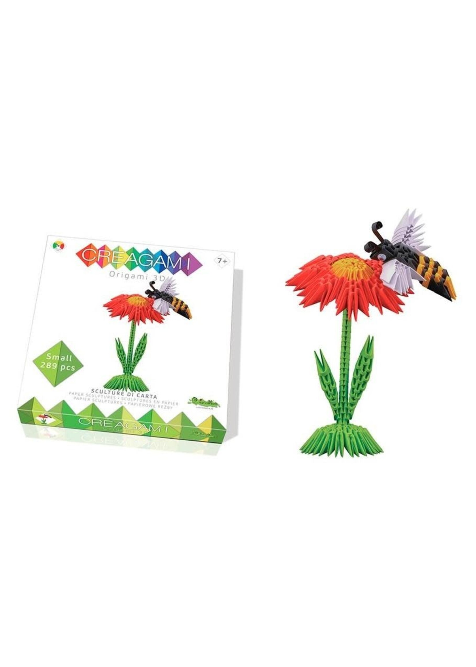 Creagami Creagami Bloem en Bij 3D Origami