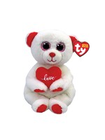 Ty Ty Beanie Babies Bellies Desi Bear Heart 15cm