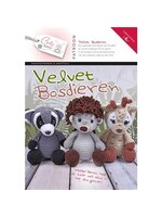 Cute Dutch Velvet patronen Bosdieren (haken)