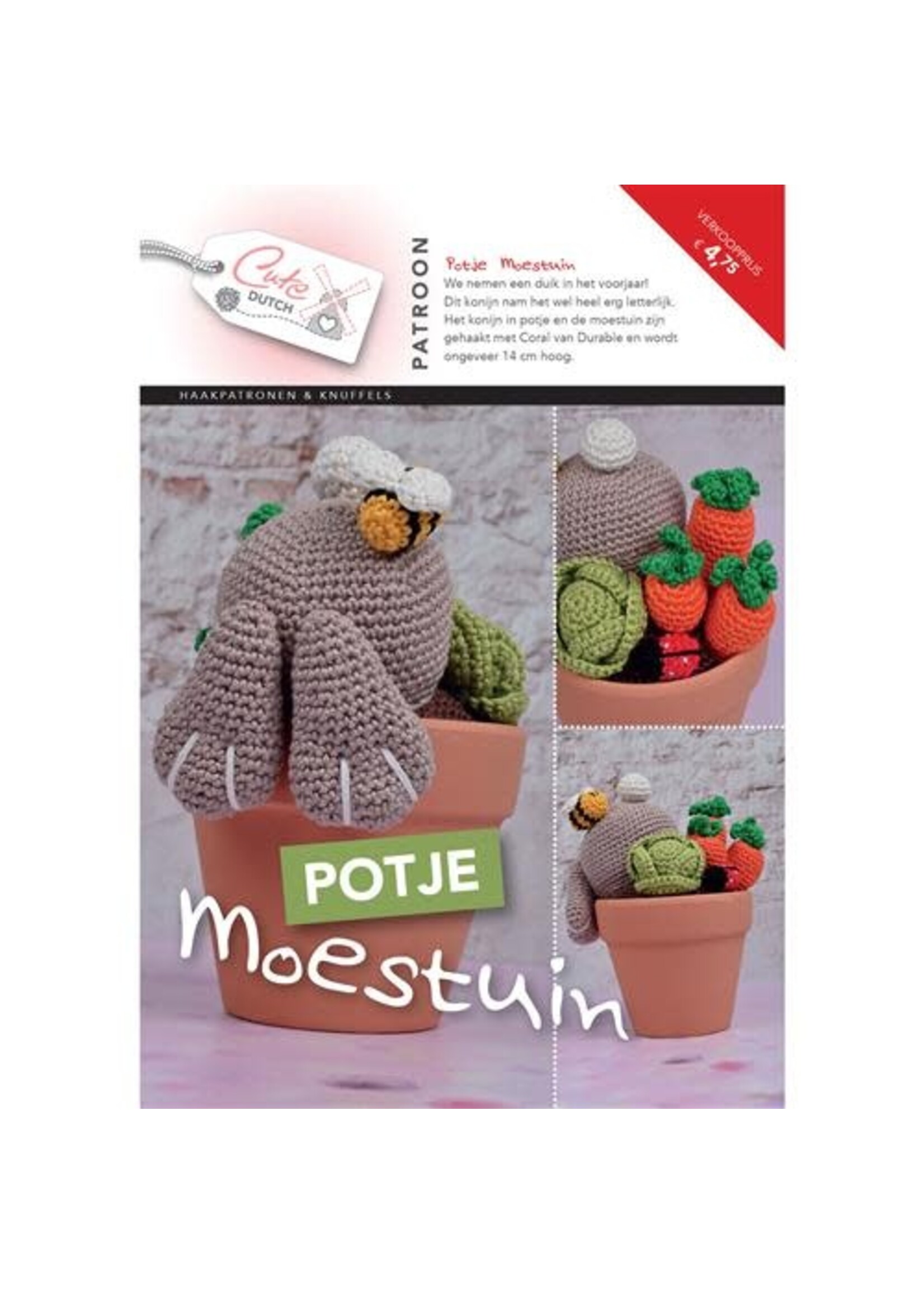 Cute Dutch Cute Dutch Patronenboekje Potje Moestuin