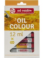 Talens TAC Olieverf Set 8x12ml