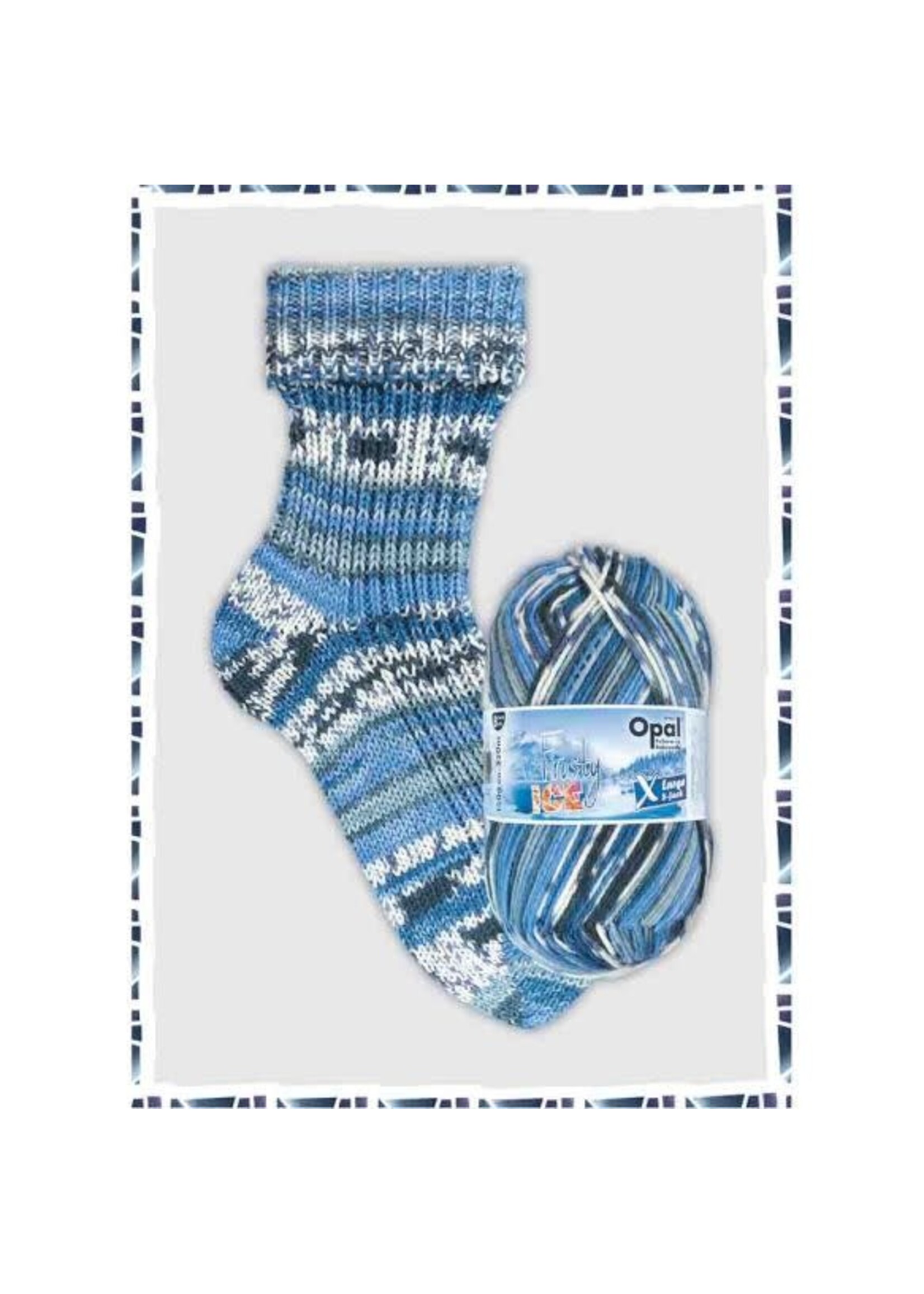 Opal Opal XLarge Frosty Ice 8-draads 150g
