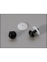 Jalekro 25 pr Veiligheidsogen 8mm Zwart