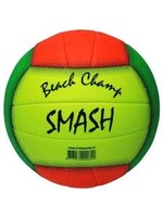 Hotsports Volleybal Beach Smash Geel/Oranje/Groen