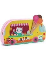 Djeco Djeco 7264 Silhouette puzzel - IJsco kar (16 stukjes)