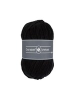 Durable Durable Velvet brei- en haakgaren 100 gram 180 meter 100% polyester - Kleur 325 - zwart