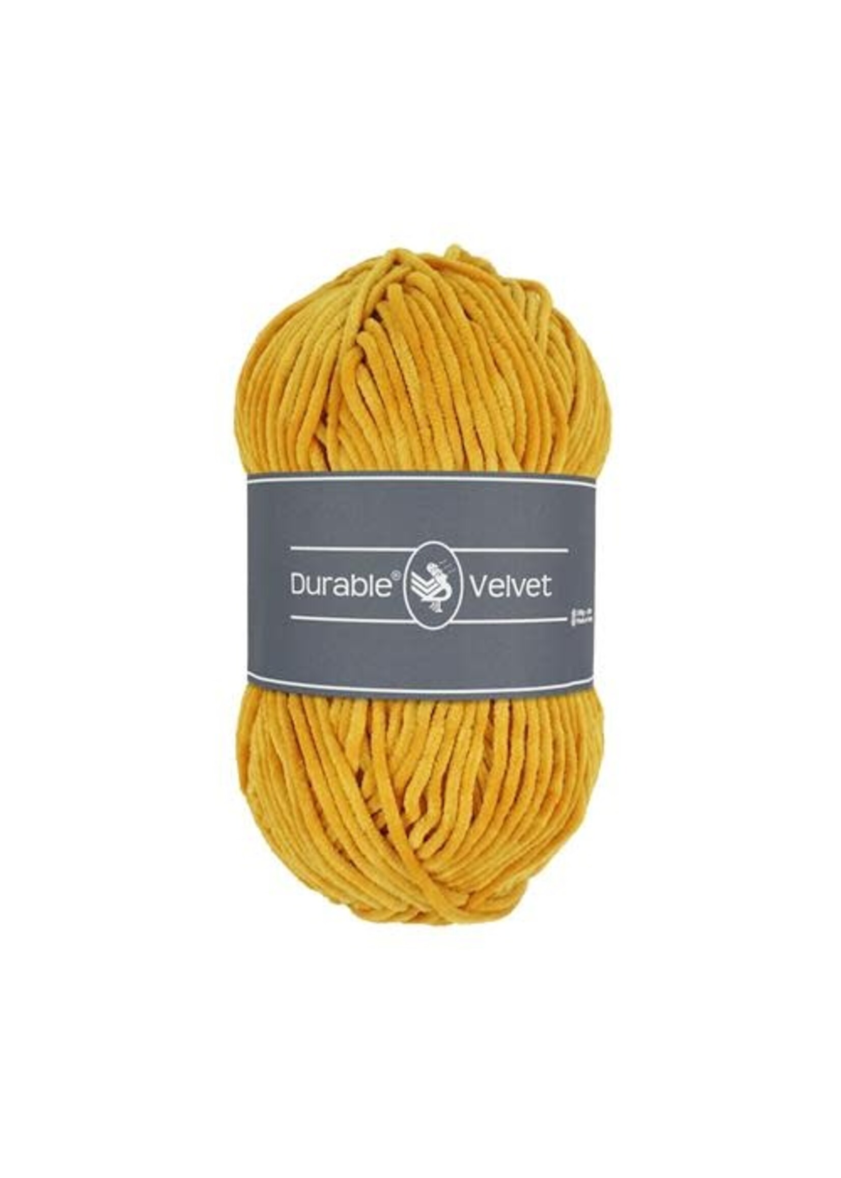 Durable Durable Velvet brei- en haakgaren 100 gram oker