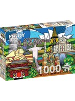Enjoy Puzzle Enjoy World Landmarks (1000)