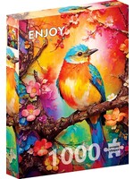 Enjoy Puzzle Enjoy Colorful Birdie (1000)
