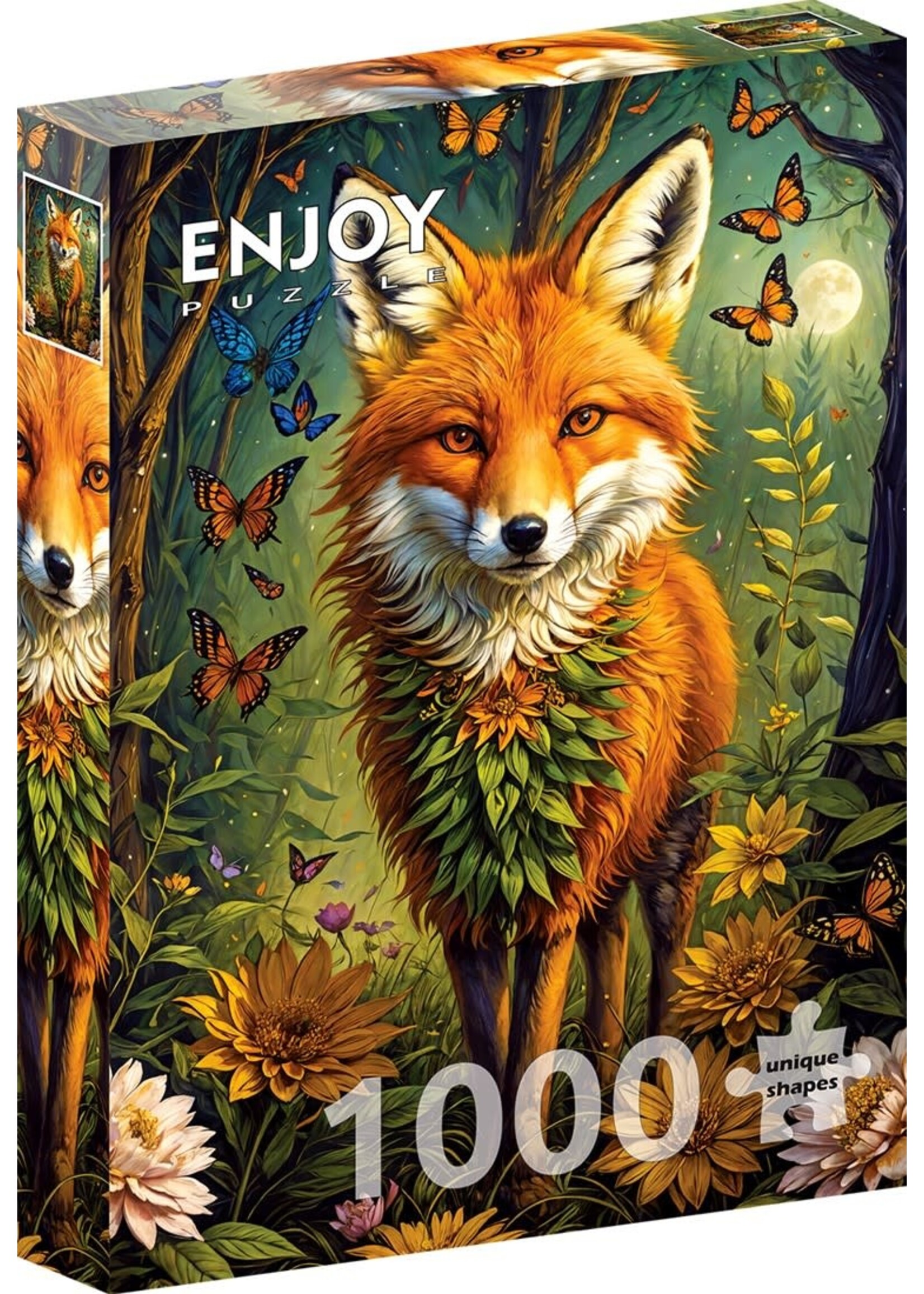 Enjoy Puzzle Enjoy Enchanted Fox (1000)