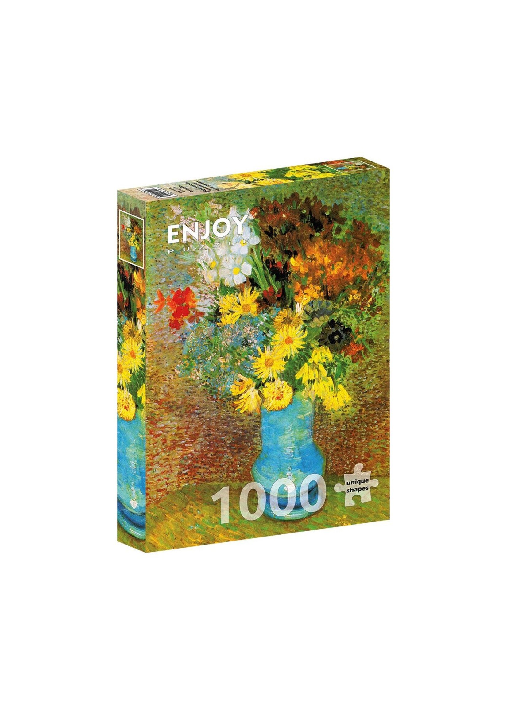 Enjoy Puzzle Enjoy Vincent Van Gogh - Vase with Daisies and Anemones (1000)
