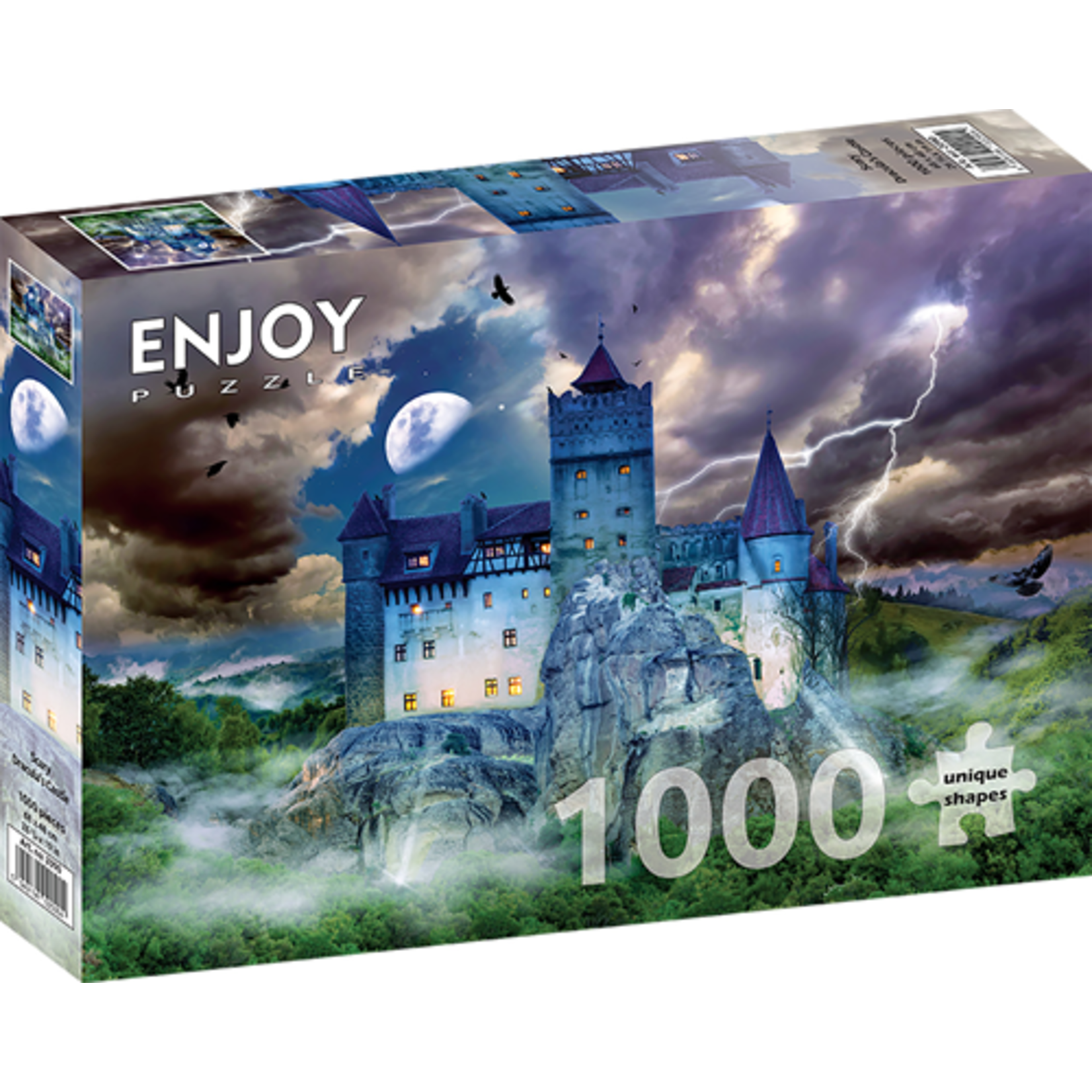 Enjoy Puzzle Enjoy Scary Dracula's Castle (1000)