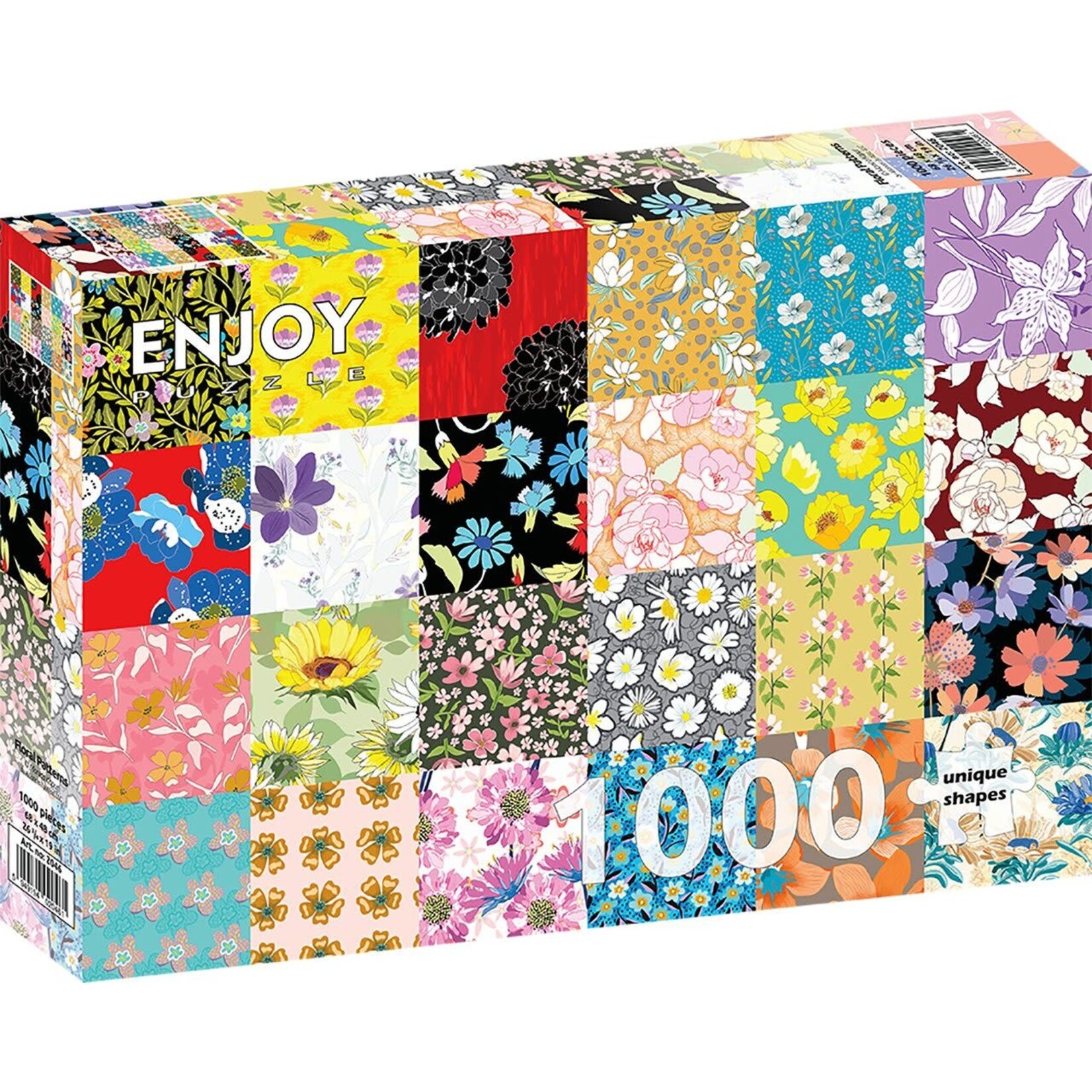 Enjoy Puzzle Enjoy Floral Patterns (1000)