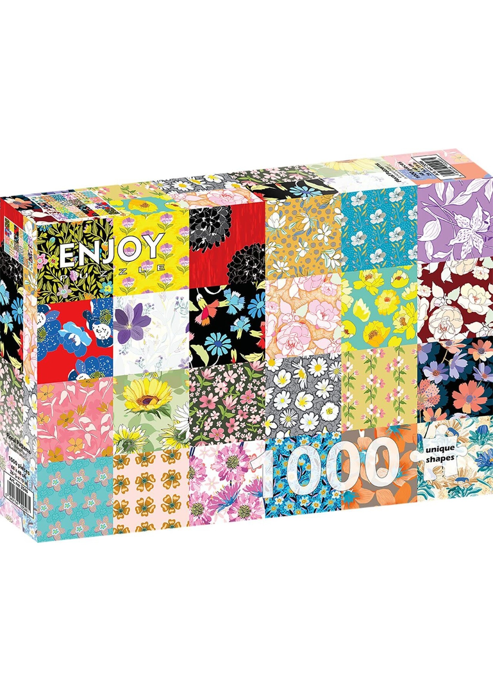 Enjoy Puzzle Enjoy Floral Patterns (1000)