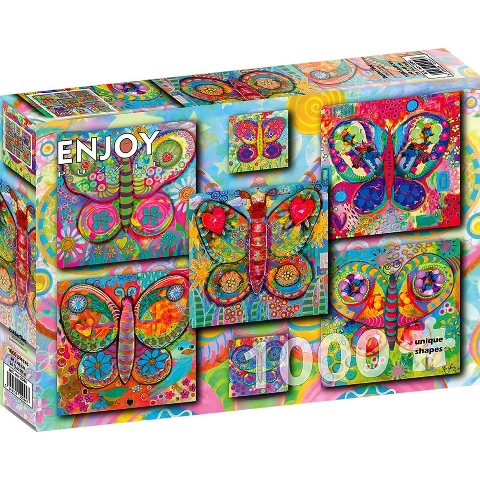 Enjoy Puzzle Enjoy Butterflies (1000)