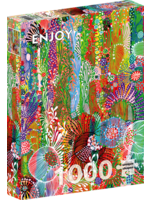 Enjoy Puzzle Enjoy Floral Curtain (1000)
