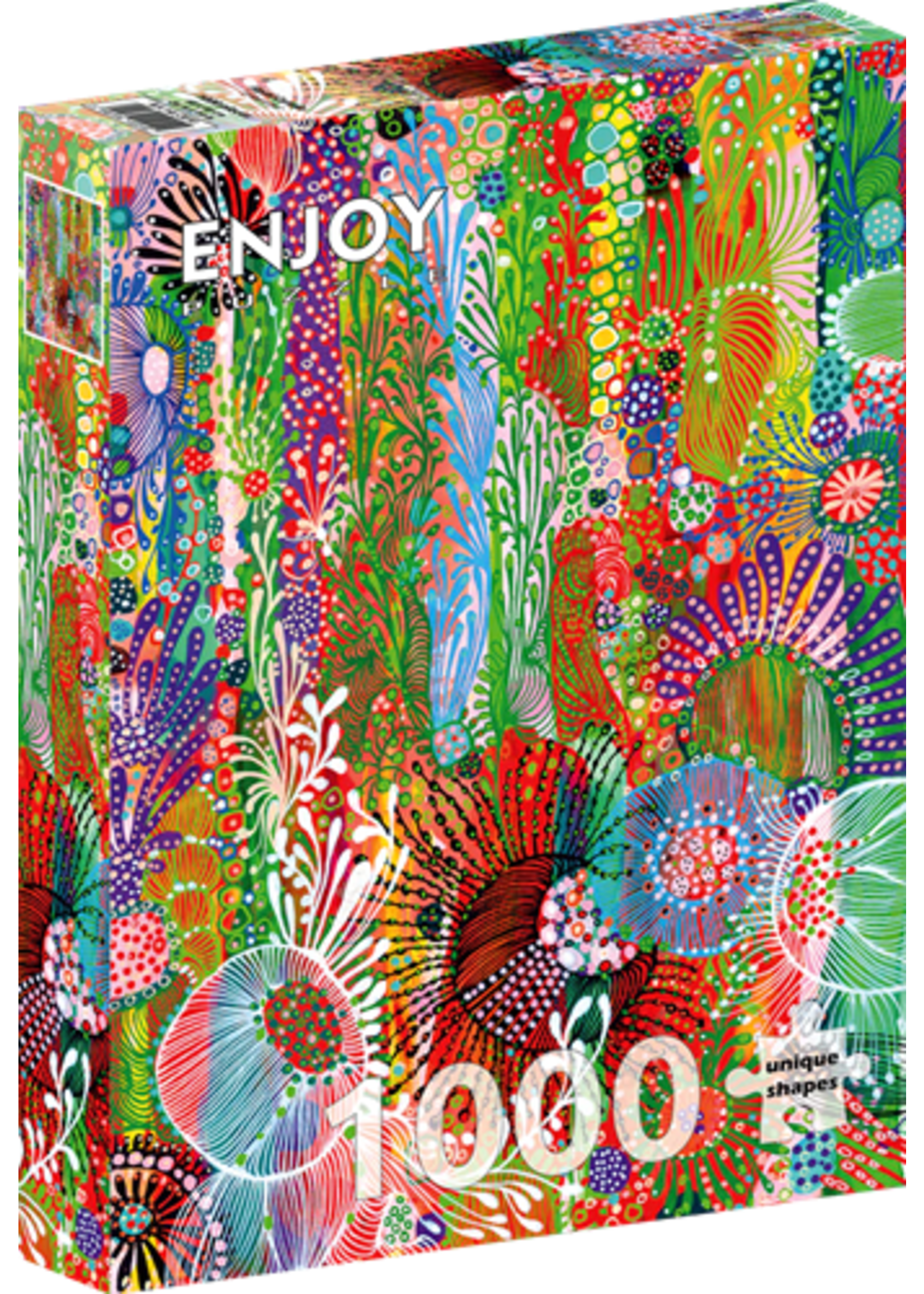 Enjoy Puzzle Enjoy Floral Curtain (1000)