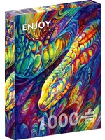 Enjoy Puzzle Enjoy Rainbow Snake (1000)