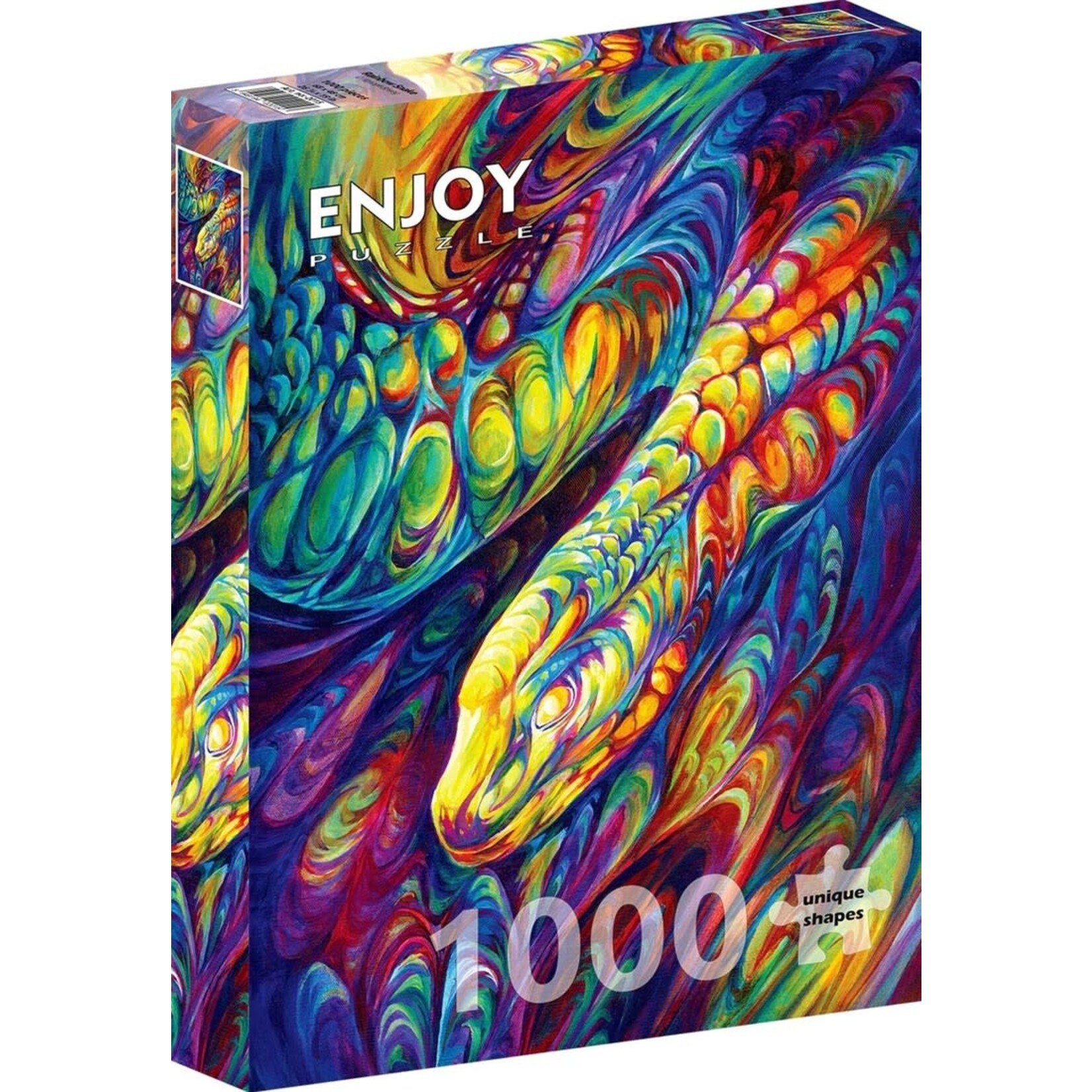 Enjoy Puzzle Enjoy Rainbow Snake (1000)