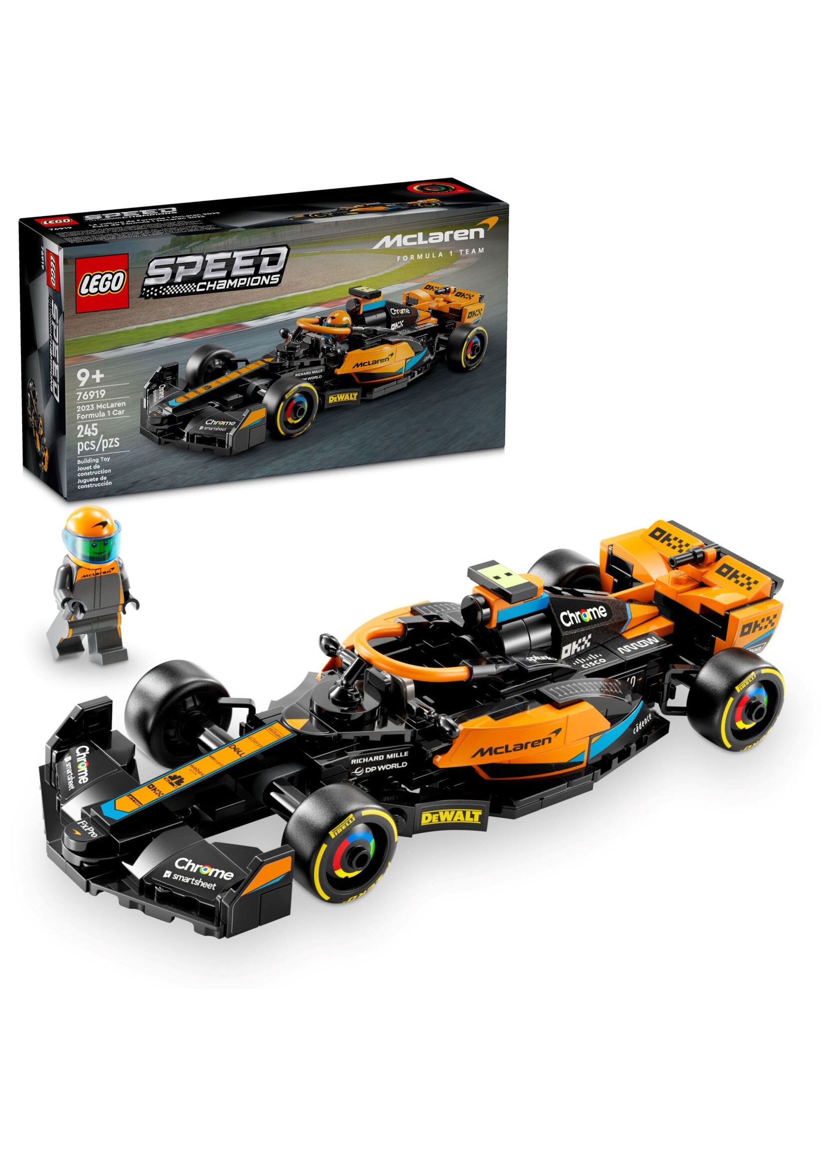 Lego LEGO Speed Champions Mclaren formula 1 team (76919)