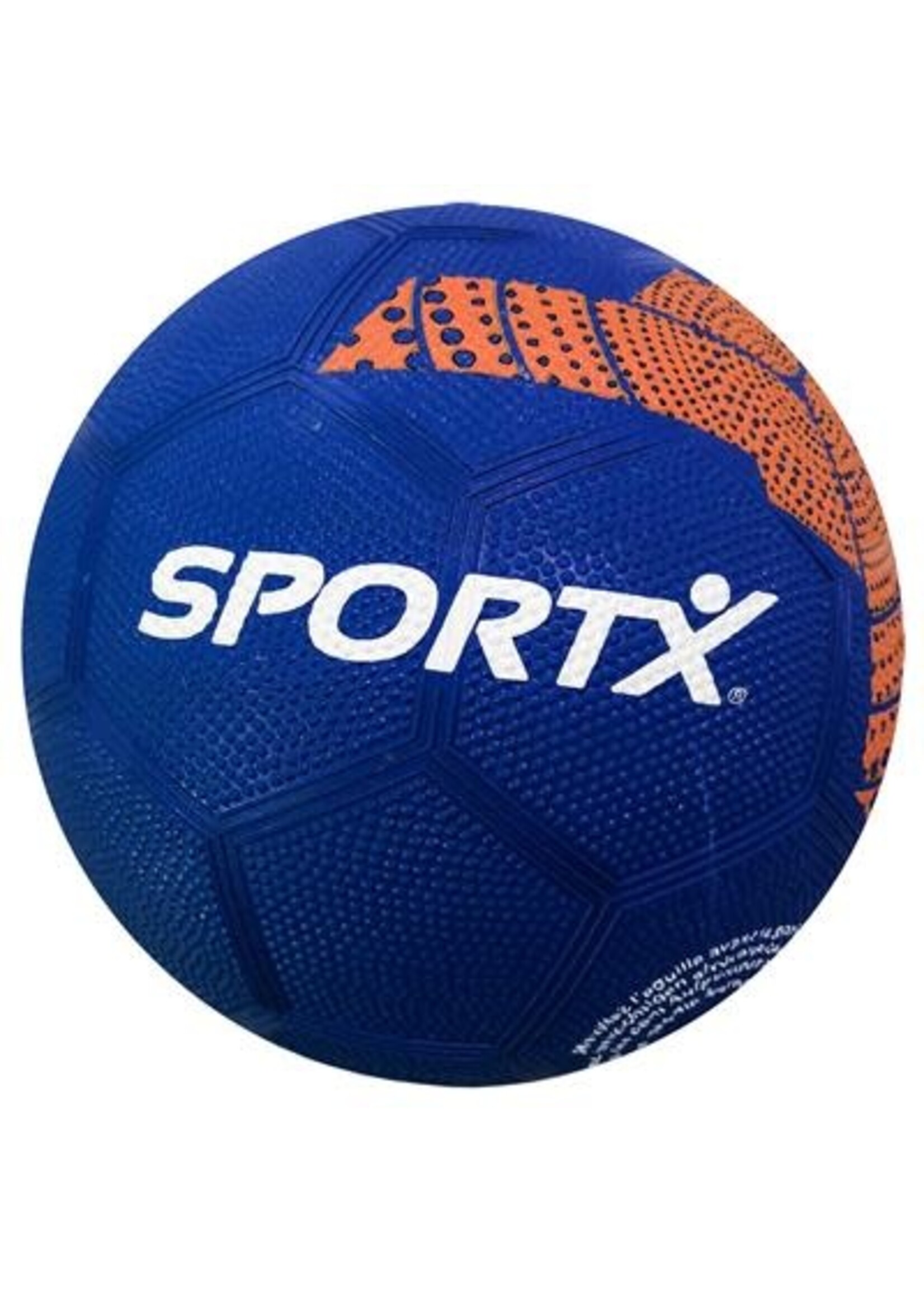 SportX SPORTX VOETBAL RUBBER ORANGE TRIANGLE 360-380GR