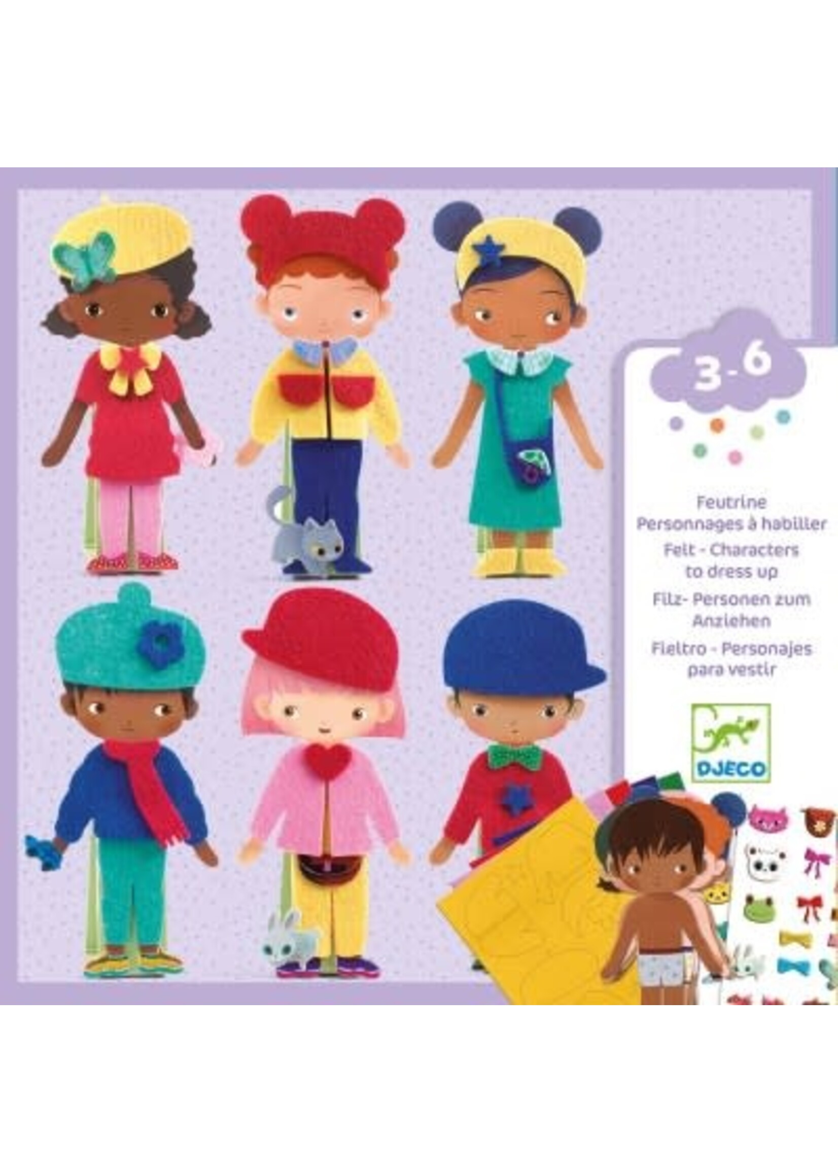 Djeco Djeco poppetjes aankleden