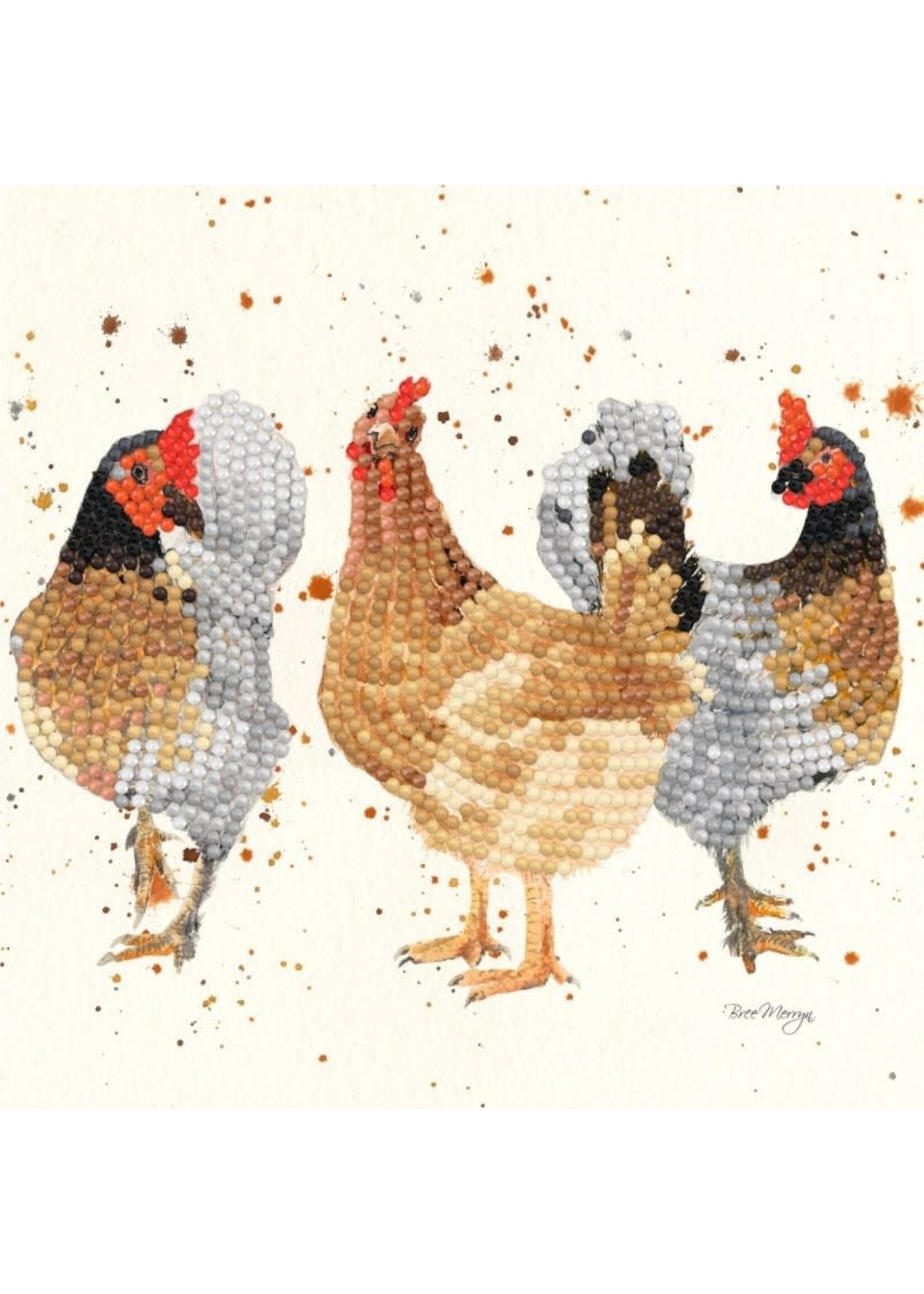 Bree Merrym Bree Merryn Diamond art card kit The hen party