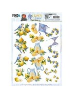 find it 3D cutting Sheets Yvonne Creations Lemon Breeze Lemon Bird