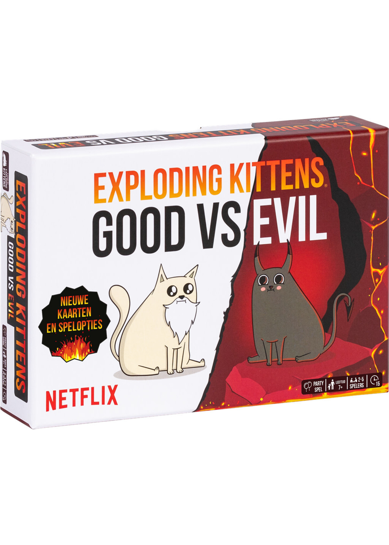 Asmodee Exploding Kittens Good vs Evil
