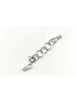 Jalekro Veering Sluitingset Zilverkleur