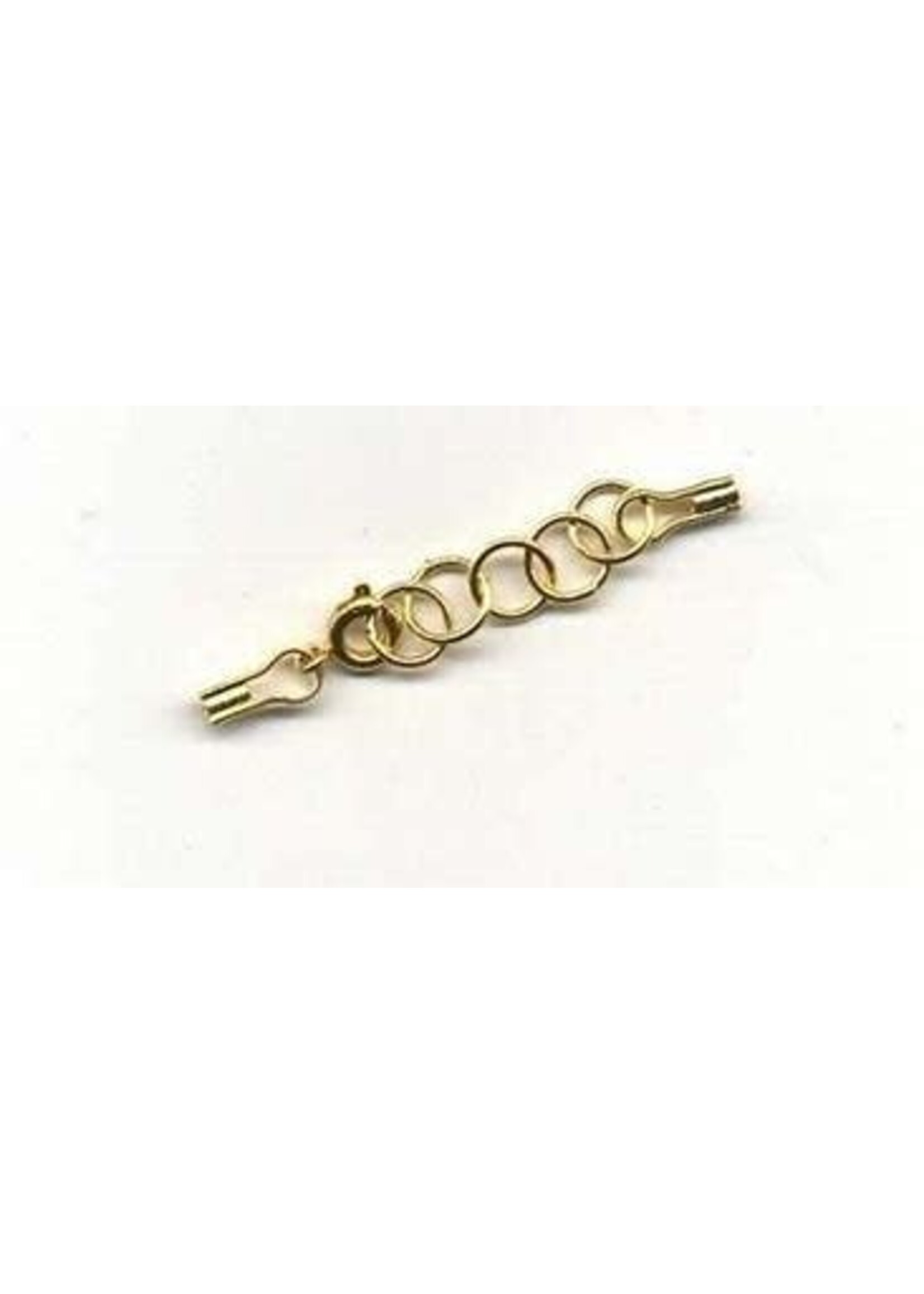 Jalekro Veerring Sluiting set Goudkleur