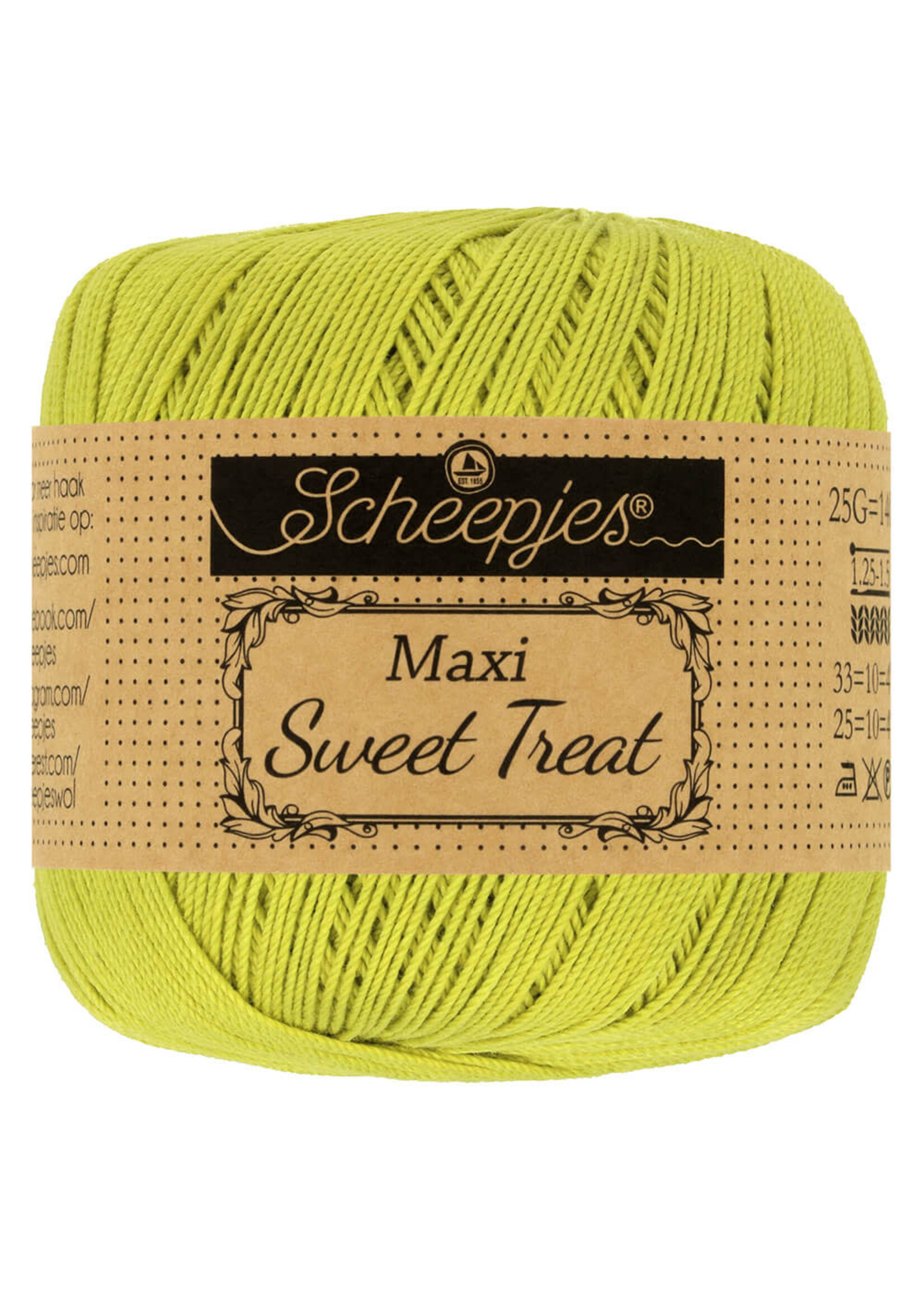 Scheepjes Scheepjes Maxi Sweet Treat 25g - 245 Green Yellow