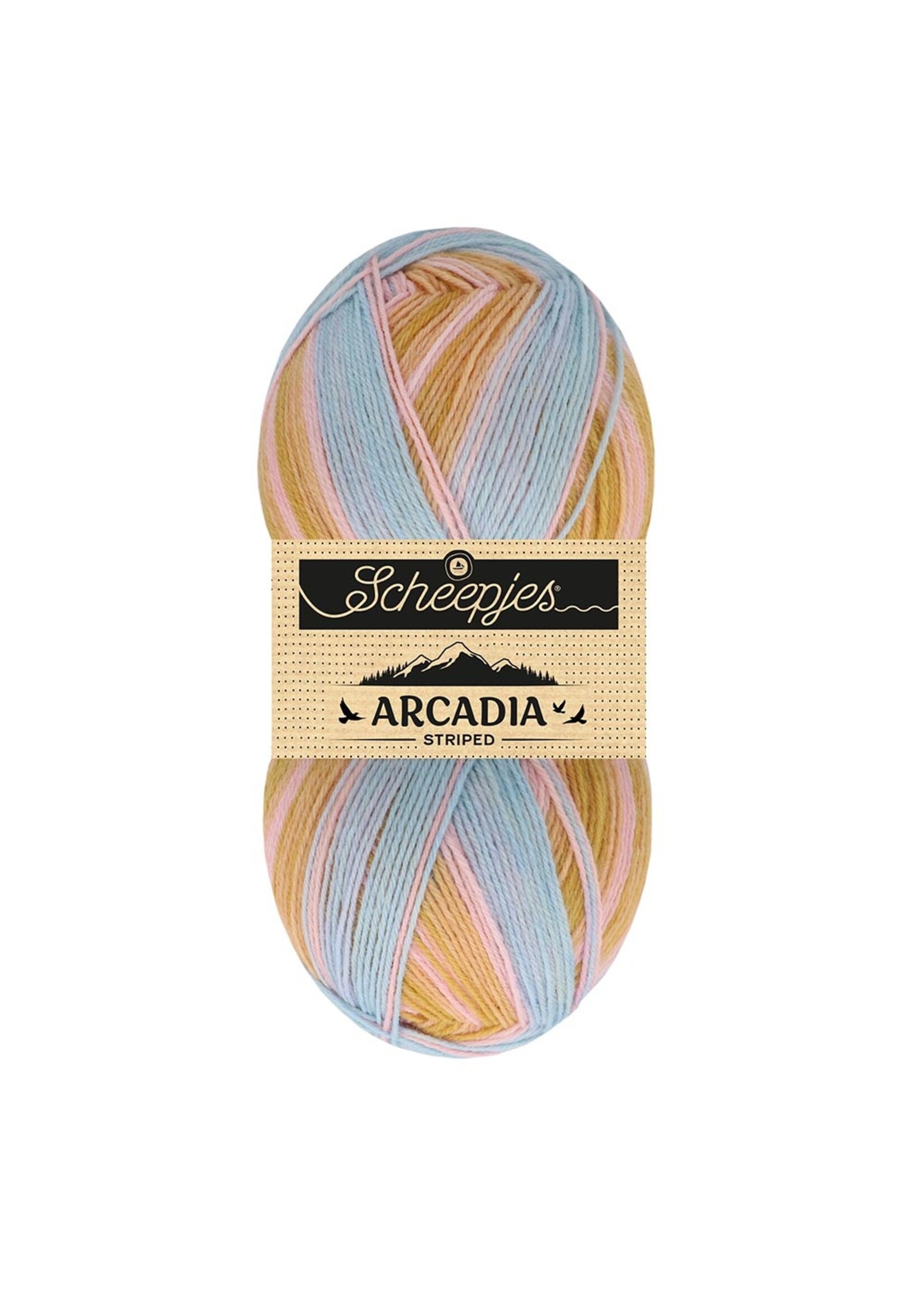 Scheepjes Scheepjes Arcadia Striped 100gr - 908 Hanami