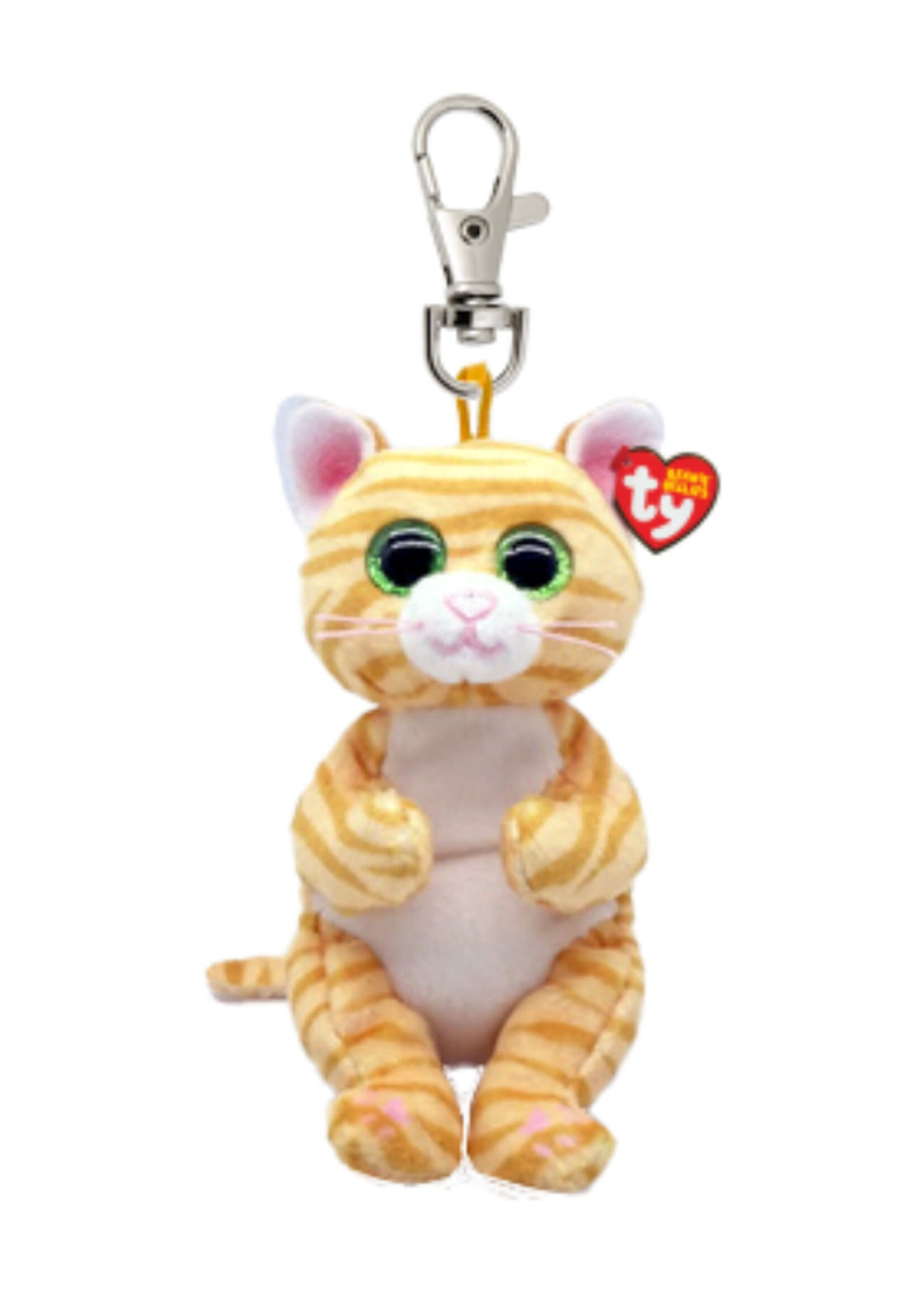 Ty Ty Beanie Babies Bellies Clip Mango Cat 10cm