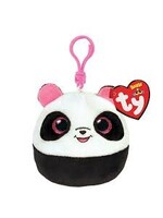 Ty Ty Squish a Boo Clips Bamboo Panda 8cm